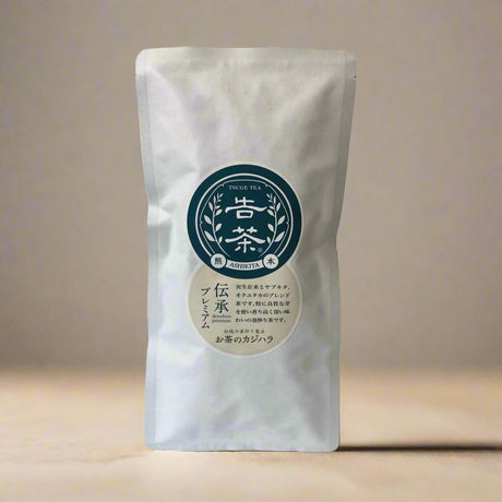 Kajihara Tea Garden: #01 2022 Densho Premium, Kamairicha Green Tea from Kumamoto 伝承プレミアム 釜炒り茶 - natsumiya.live