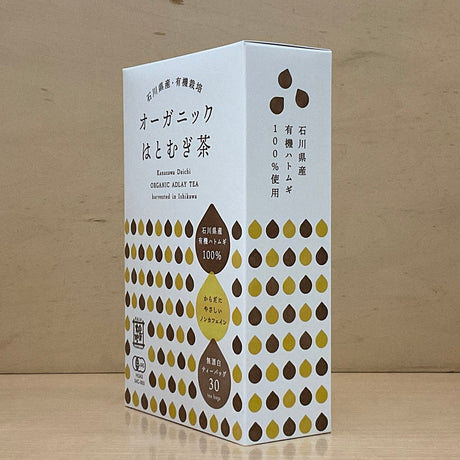 Kanazawa Daichi: Organic Hato Mugicha 有機はとむぎ茶 (3g x 30) - natsumiya.live