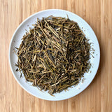 Kiyosawa Tea Gardens: Shizuoka Spring Kukihojicha Roasted Green Tea Leaf Stems by Farmer Kajiyama Yukako - natsumiya.live