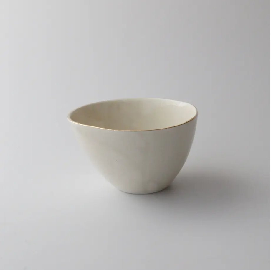 Kodama Toki: CLICK Bowl 0.5L /13cm Gold - natsumiya.live