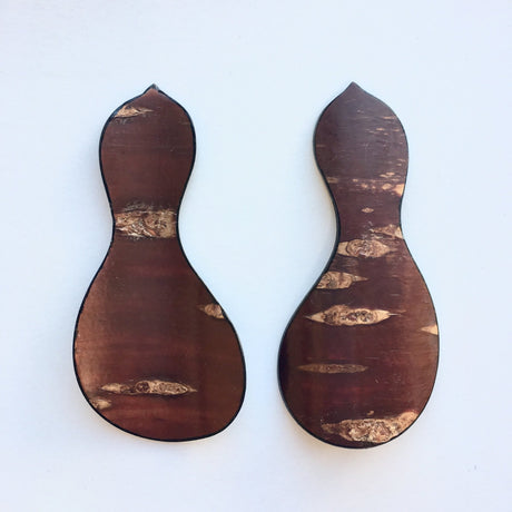 Koizumi: Sakura bark tea scoop chasaji (Gourd-shaped design) 5-235 - natsumiya.live