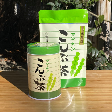Mannen: Konbucha Kelp Soup Tea Powder こんぶ茶 - natsumiya.live