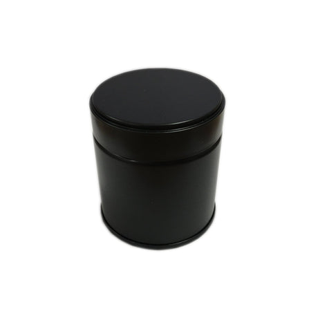 Matcha Tea Can, Black Screw Top - natsumiya.live