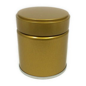 Matcha Tea Can, Gold Screw Top - natsumiya.live