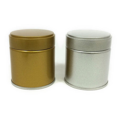 Matcha Tea Can, Gold Screw Top - natsumiya.live