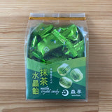 Morihan: Matcha powder encased crystal matcha candy 80g 森半 抹茶水晶飴 - natsumiya.live