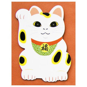 Muromachi Printing: Manekineko Cat Postcard - natsumiya.live