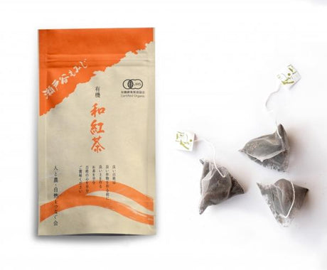 NaturaliTea #14: Setoya Momiji Black Tea, 3-gram tea bags - natsumiya.live
