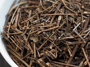 Obubu Tea: Roasted Summer Tencha Stems - Suzume (Tenbone Hojicha) - natsumiya.live