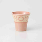 Saikai Ceramics: Gaeden, Tea Cup, Baby Pink - natsumiya.live