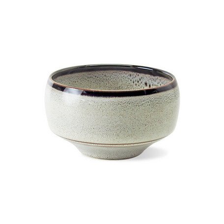 Saikai Ceramics: Hakuwan - Shiroyuzu, White Yuzu Porcelain Matcha Bowl with Gift Box - natsumiya.live