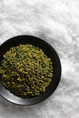 Seikoen Tea Factory: Snow-Aged Yukimuro Genmaicha with Matcha 雪室こめ茶 - natsumiya.live