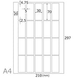 Seiwa - Inkjet Printable Washi Paper Labels - natsumiya.live