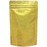 Seiwa: Resealable stand bag (gold Japanese washi paper, 6 sizes) - natsumiya.live