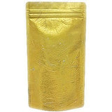 Seiwa: Resealable stand bag (gold Japanese washi paper, 6 sizes) - natsumiya.live