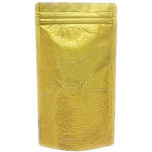 Seiwa: Resealable stand bag (gold Japanese washi paper, 6 sizes) - natsumiya.live