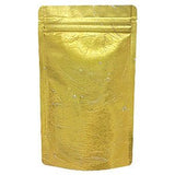 Seiwa: Resealable stand bag (gold Japanese washi paper, 6 sizes) - natsumiya.live