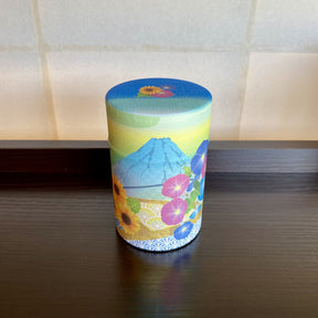Shizucan: Mt. Fuji Series Washi Tea Canister - natsumiya.live