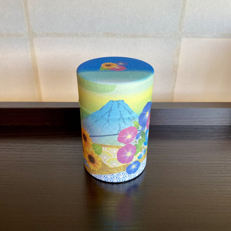 Shizucan: Mt. Fuji Series Washi Tea Canister - natsumiya.live