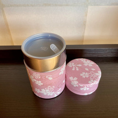 Shizucan: Sakura Tea Canister - natsumiya.live
