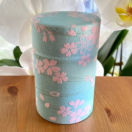 Shizucan: Sakura Tea Canister - natsumiya.live