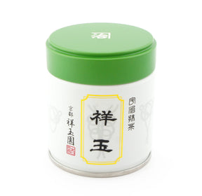 Shogyokuen: Matcha Shogyoku, Imperial Ceremonial Grade (40g can, Spring Harvest) 祥玉 - natsumiya.live