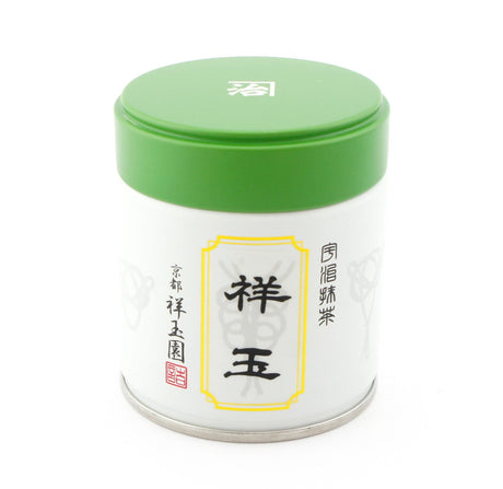 Shogyokuen: Matcha Shogyoku, Imperial Ceremonial Grade (40g can, Spring Harvest) 祥玉 - natsumiya.live