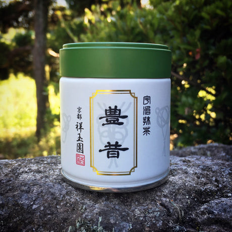Shogyokuen: Toyomukashi, Premium Ceremonial Grade Matcha (40g can, Spring Harvest) 豊昔 - natsumiya.live