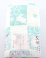 Somemono: Shichiyo, Cotton Gauze Face Towel 82 x 34 cm - natsumiya.live