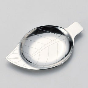 Tea leaf shaped tea bag tray - natsumiya.live