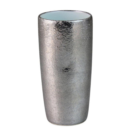 Touetsugama Aritayaki Dimple Rock Tumbler - Ibushi Silver - White いぶし銀内白　えくぼロックビアカップ - natsumiya.live