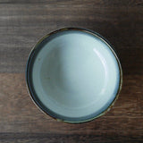 Yamaki Ikai M2034: Toho Blue Yohen Matcha Tea Bowl 唐峰紺窯変抹茶碗 - natsumiya.live