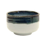 Yamaki Ikai M2034: Toho Blue Yohen Matcha Tea Bowl 唐峰紺窯変抹茶碗 - natsumiya.live