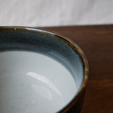 Yamaki Ikai M2034: Toho Blue Yohen Matcha Tea Bowl 唐峰紺窯変抹茶碗 - natsumiya.live