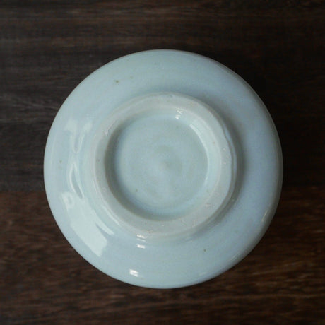 Yamaki Ikai M2034: Toho Blue Yohen Matcha Tea Bowl 唐峰紺窯変抹茶碗 - natsumiya.live