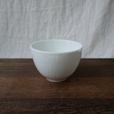 Yamani - Miyama Tableware: "Crease" Matcha Bowl Oribe Green - natsumiya.live
