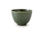 Yamani - Miyama Tableware: "Crease" Matcha Bowl Snow White - natsumiya.live