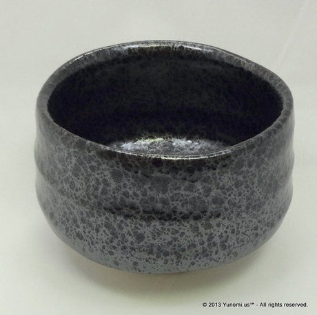 Yamatane ru3720: Mino-yaki Matcha Bowl, Yuteki Tenmoku - natsumiya.live