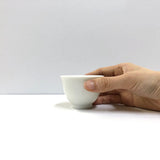 Yamatane: Tea Professional's White Porcelain Tea Cup - Small - natsumiya.live