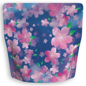 Yoshimura Pack 10131 Resealable Washi Paper Bag Sakura In The Dark 夜桜 - natsumiya.live