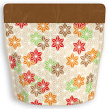 Yoshimura Pack 10156 Resealable Washi Paper Bag Hemp Leaves 麻の葉柄 - natsumiya.live