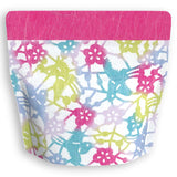 Yoshimura Pack 1314 Resealable Washi Paper Bag Flowers and Birds 花と鳥 - natsumiya.live