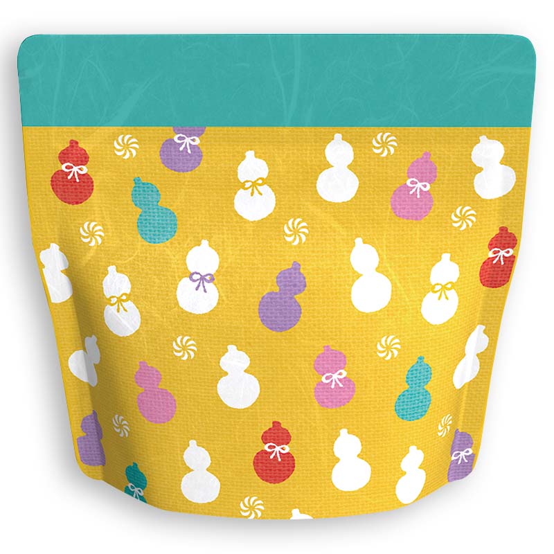 Yoshimura Pack 1331 Resealable Washi Paper Bag Calabash ひょうたん - natsumiya.live