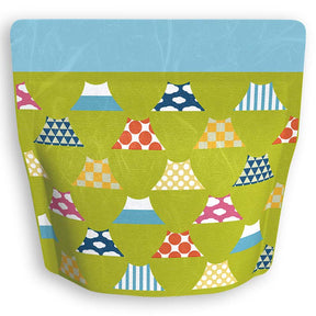 Yoshimura Pack 1332 Resealable Washi Paper Bag Fujisan 富士山 - natsumiya.live