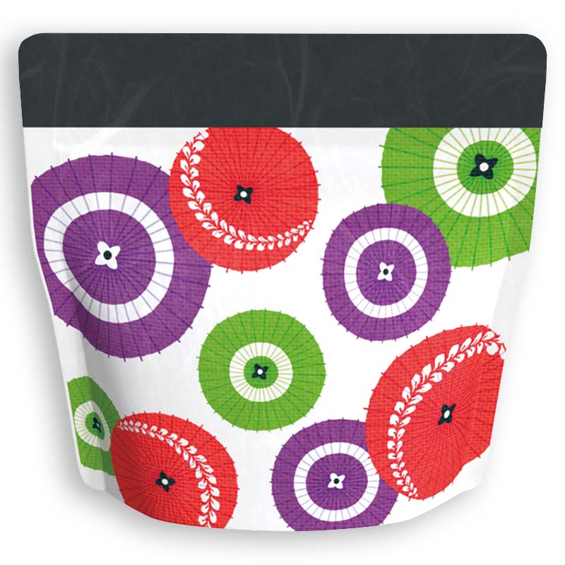 Yoshimura Pack 1333 Resealable Washi Paper Bag Japanese Traditional Umbrella 番傘 - natsumiya.live