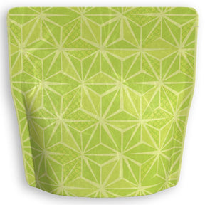 Yoshimura Pack 1396 Resealable Washi Paper Bag Hemp Leaf Hexagon 麻の葉 - natsumiya.live