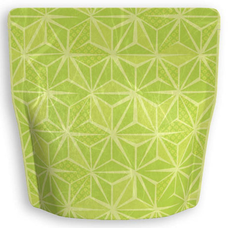 Yoshimura Pack 1396 Resealable Washi Paper Bag Hemp Leaf Hexagon 麻の葉 - natsumiya.live