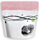 Yoshimura Pack 1404 Resealable Washi Paper Bag Calligraphy Tsubaki 筆もよう椿 - natsumiya.live