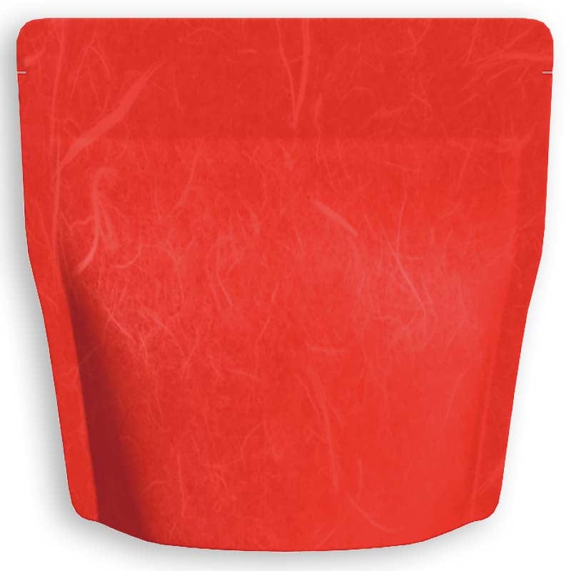 Yoshimura Pack 1417 Resealable Washi Paper Bag Red（赤） - natsumiya.live
