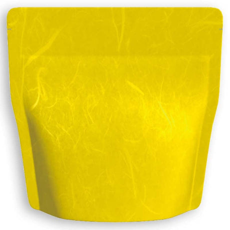Yoshimura Pack 1422 Resealable Washi Paper Bag Yellow（黄） - natsumiya.live